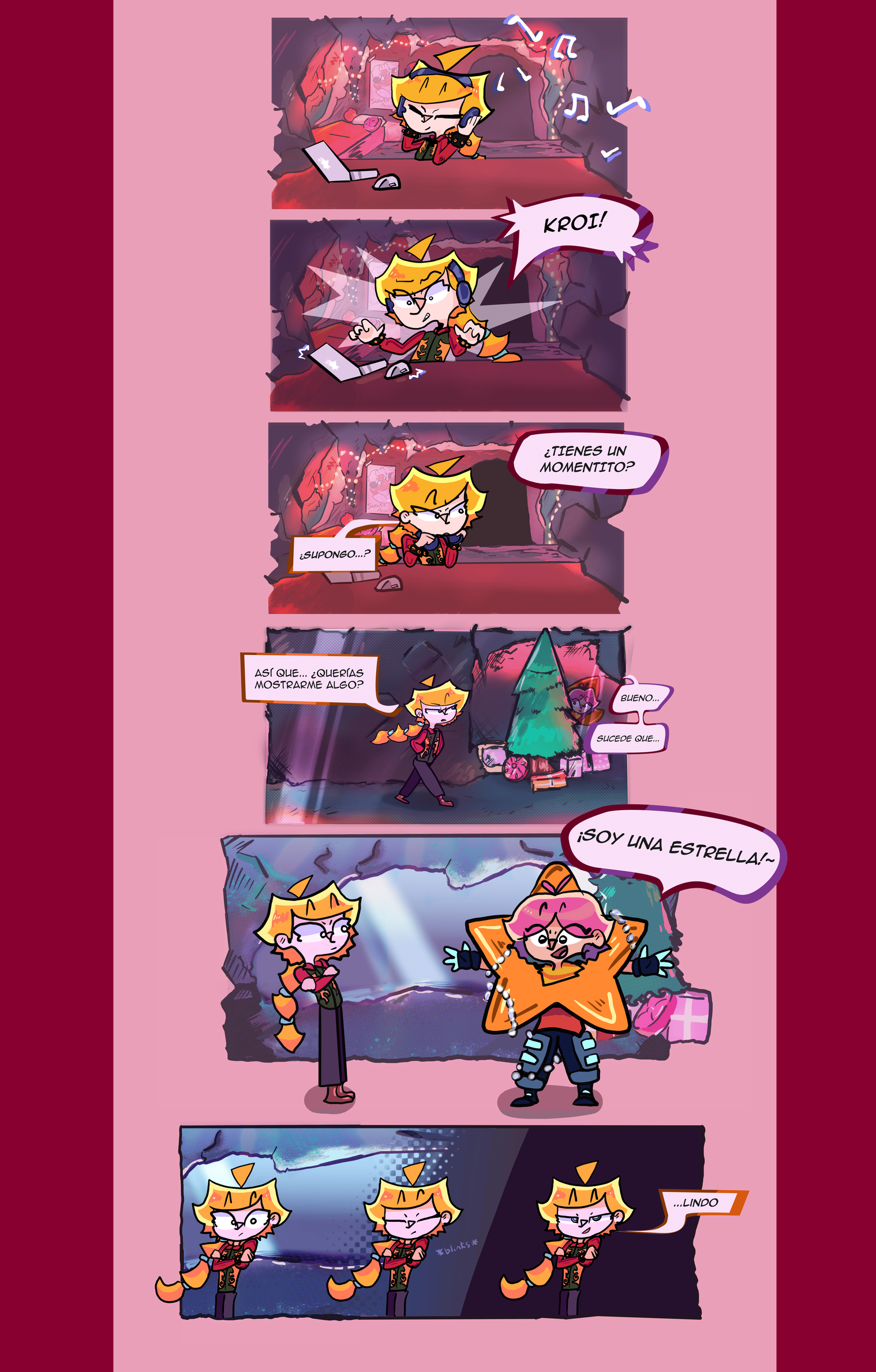 "¡Soy una estrella!"