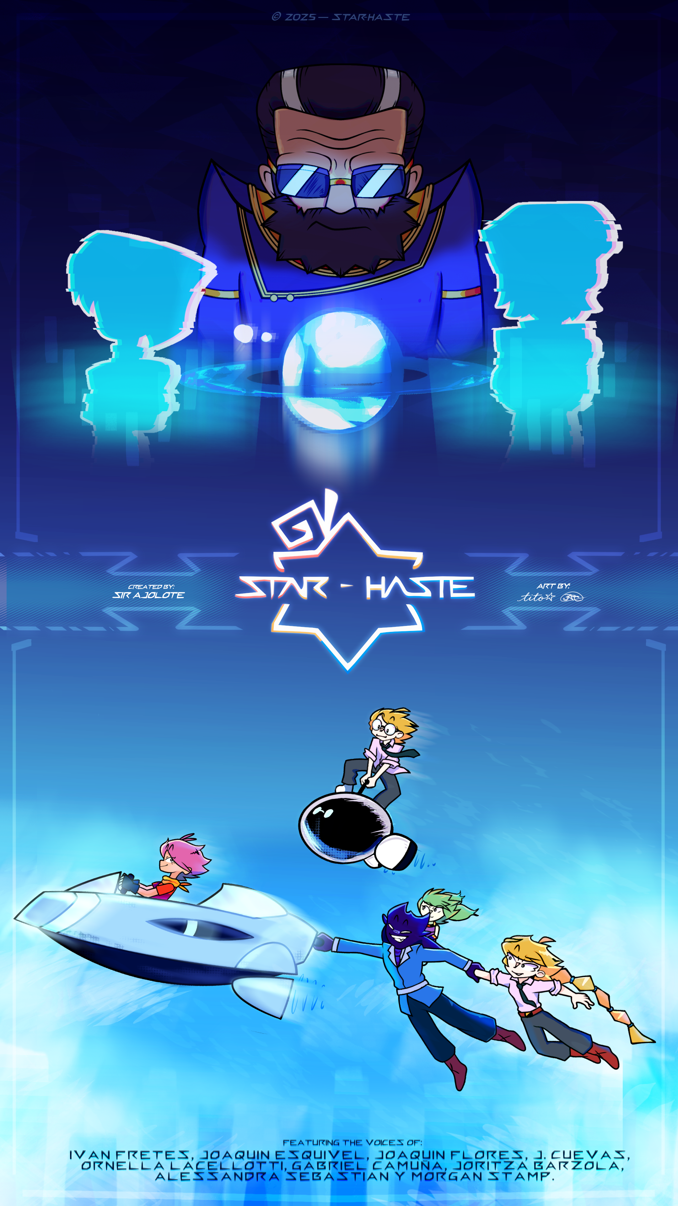 ¡El Poster Oficial de la serie!